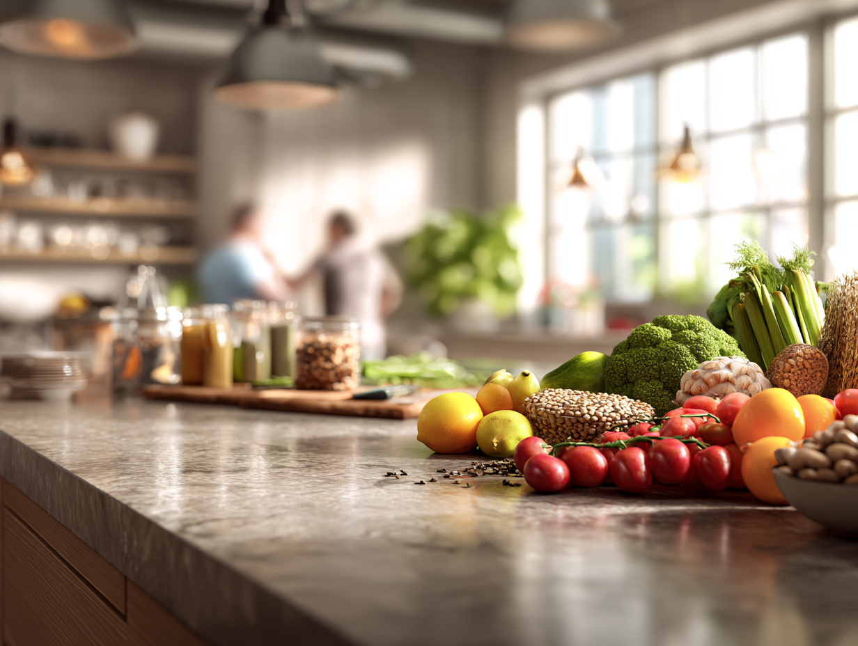 Красиво балансирано ястие с разнообразни нутриенти