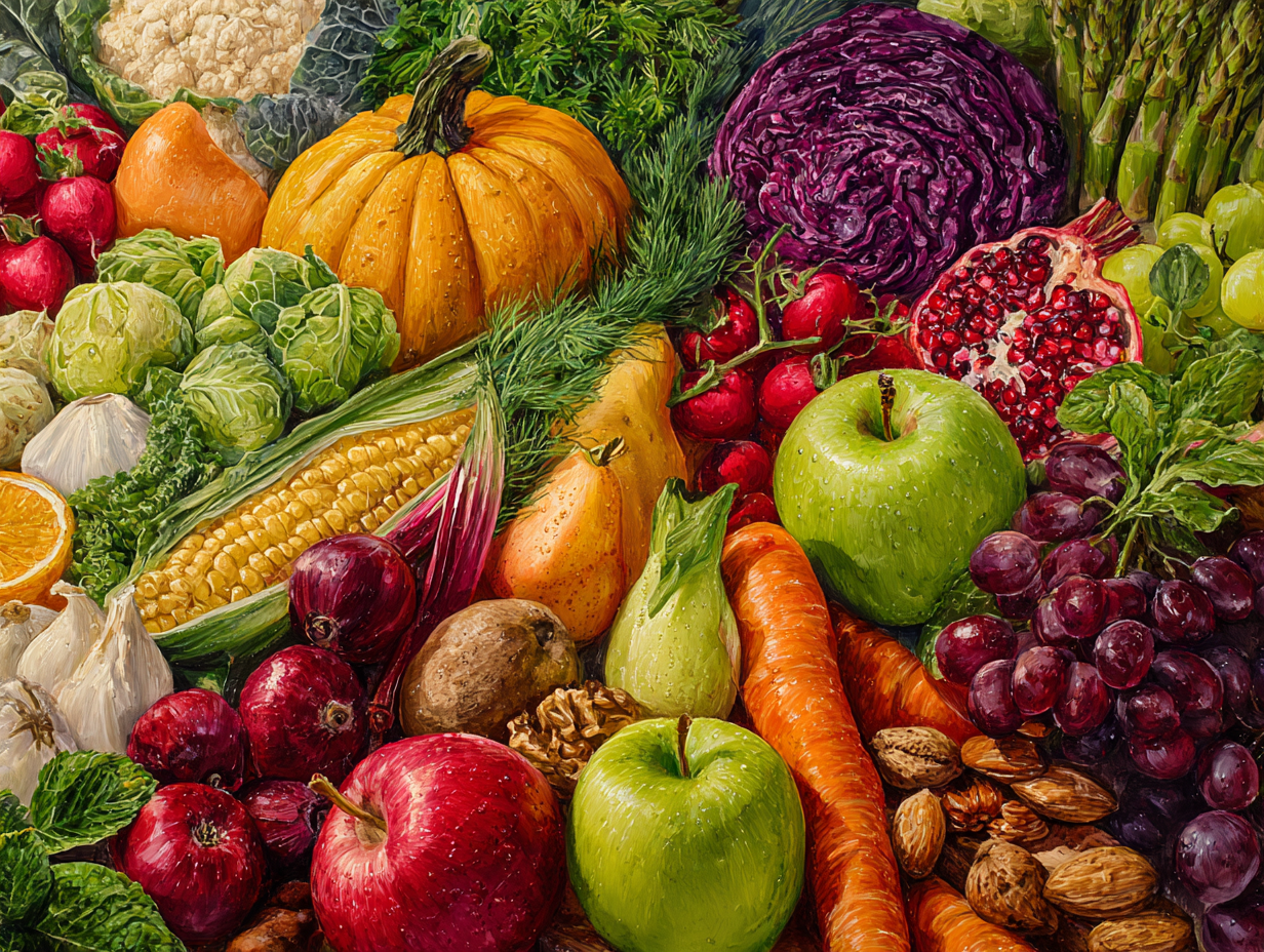 Хора се радват на здравословна храна заедно